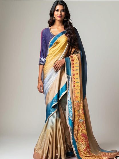 Formal Kalamkari silk saree