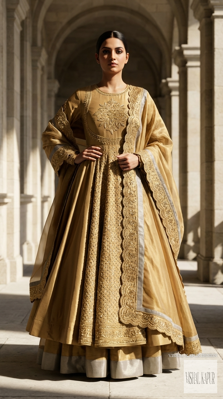 Formal embroidered Lehnga
