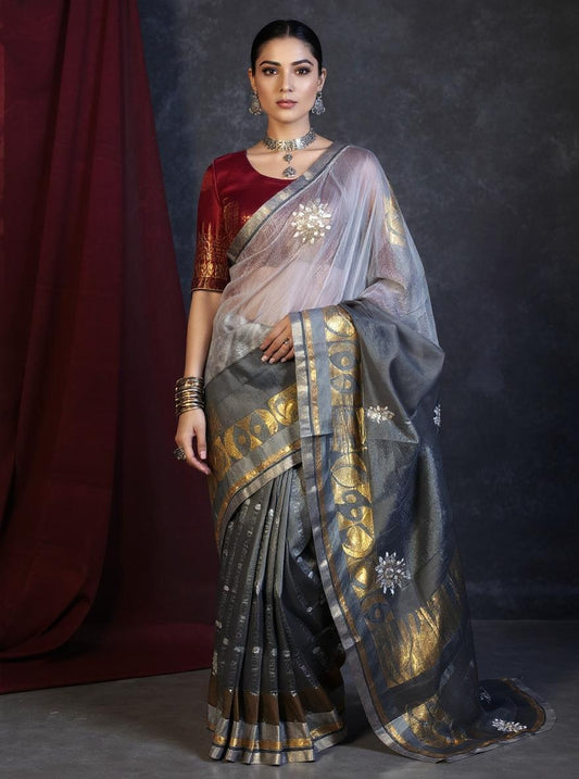 Formal Silk Chanderi Saree