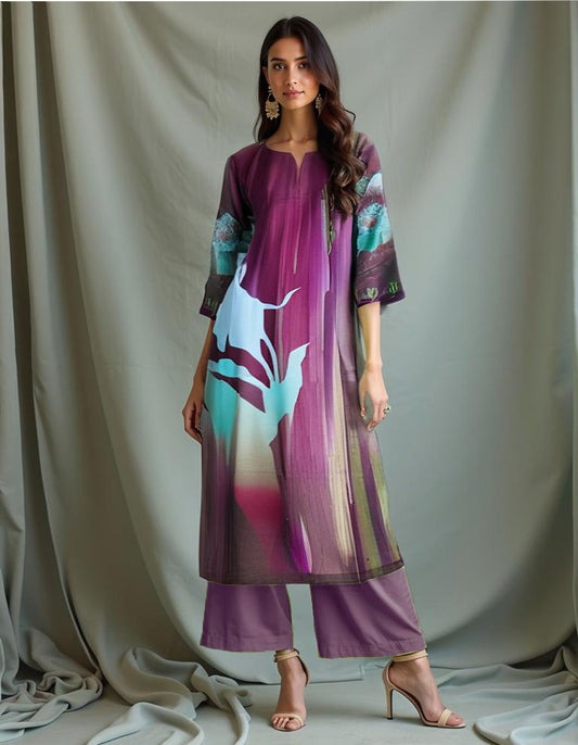 Semistitched Chanderi Kurta