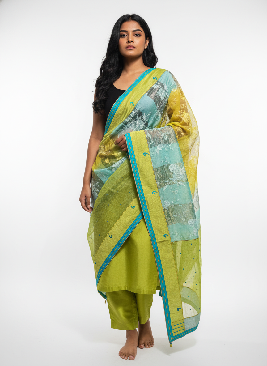 Formal chanderi Dupatta