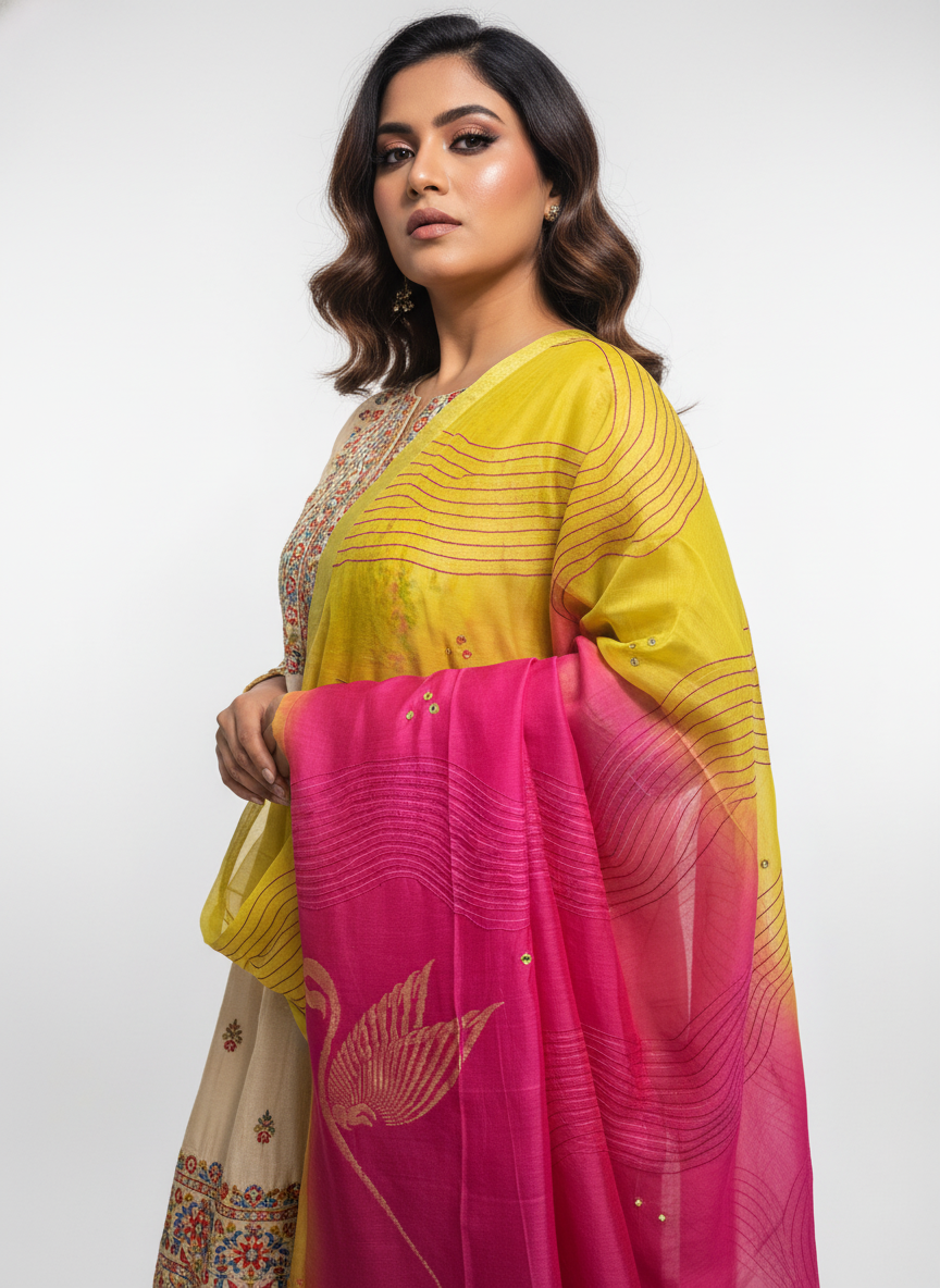 Formal chanderi Dupatta