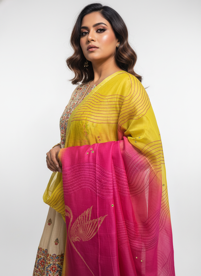 Formal chanderi Dupatta