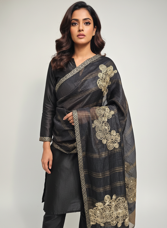 Formal chanderi Dupatta