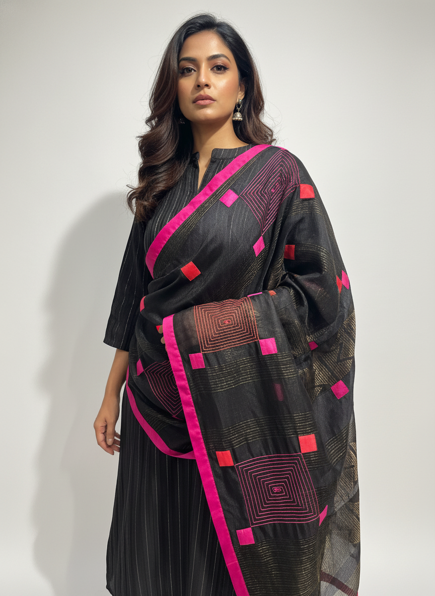 Formal chanderi Dupatta