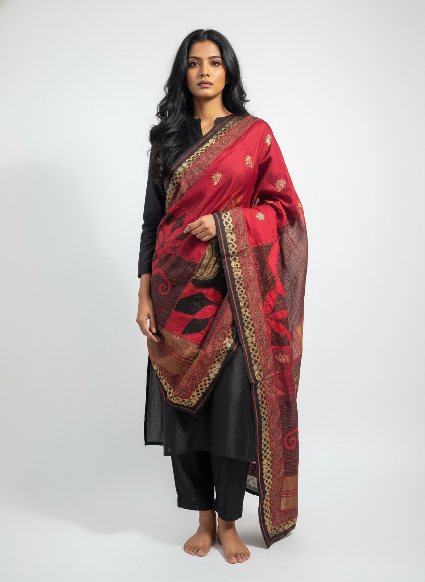 Formal chanderi Dupatta