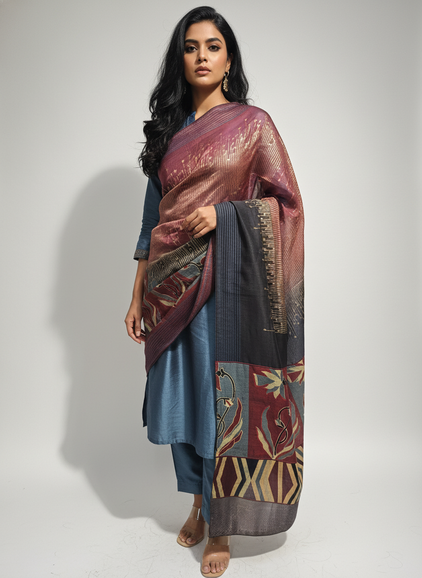 Formal chanderi Dupatta