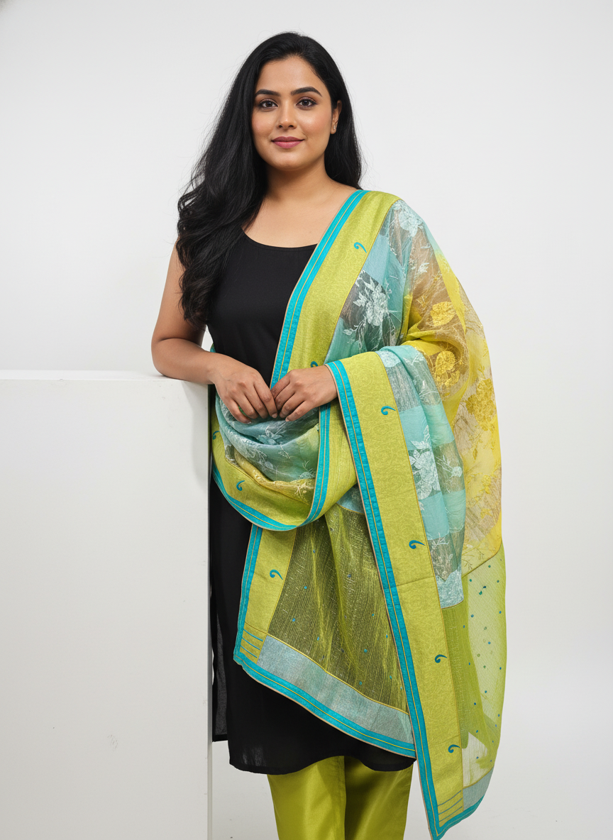 Formal chanderi Dupatta