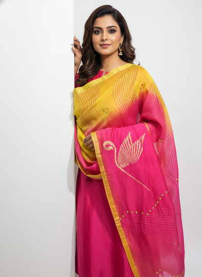 Formal chanderi Dupatta