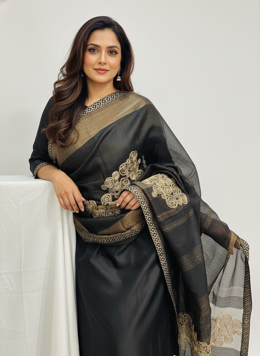 Formal chanderi Dupatta