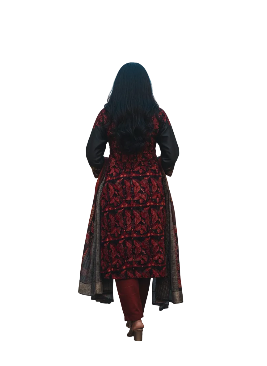 Semi Stitched Formal Chanderi Suitset