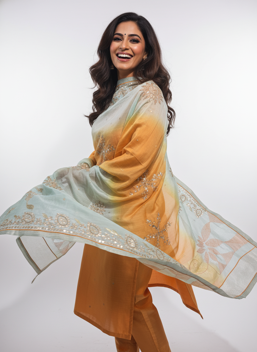 Formal chanderi Dupatta