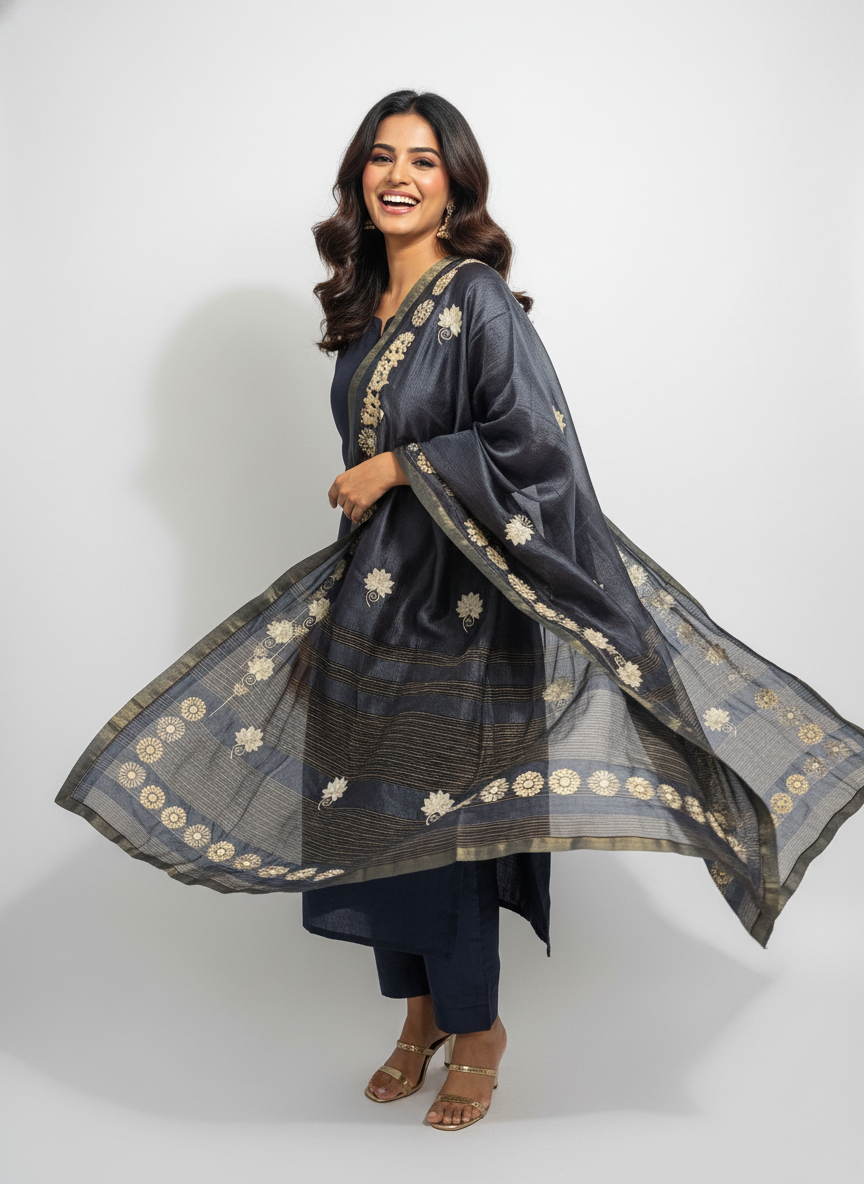 Formal silk Dupatta