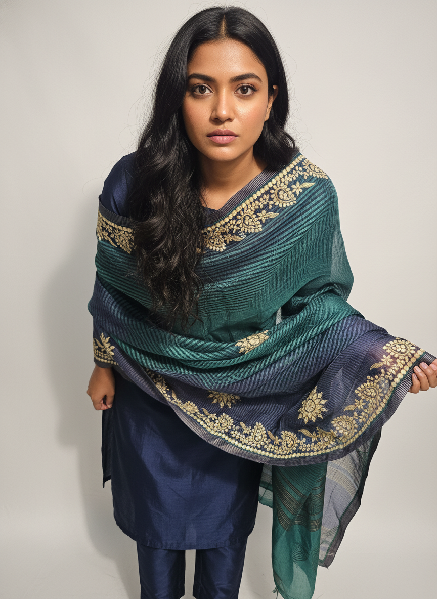 Formal chanderi Dupatta