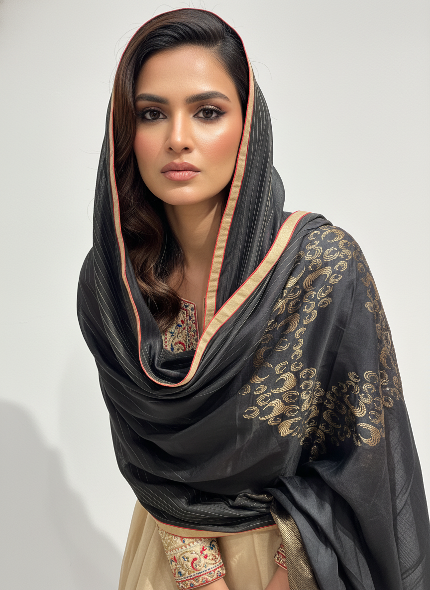 Formal chanderi Dupatta