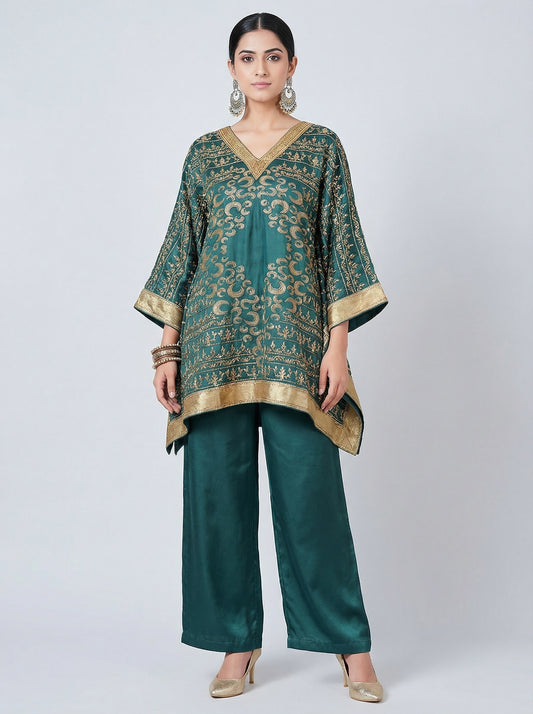 Indowestern Formal kaftan coordset