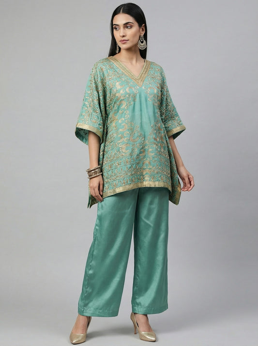 Indowestern Formal kaftan coordset