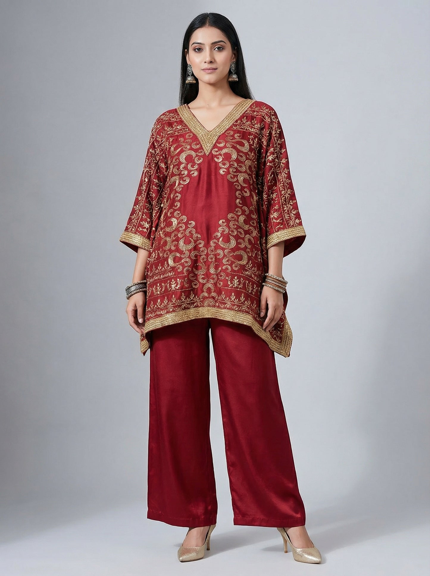 Indowestern Formal kaftan coordset