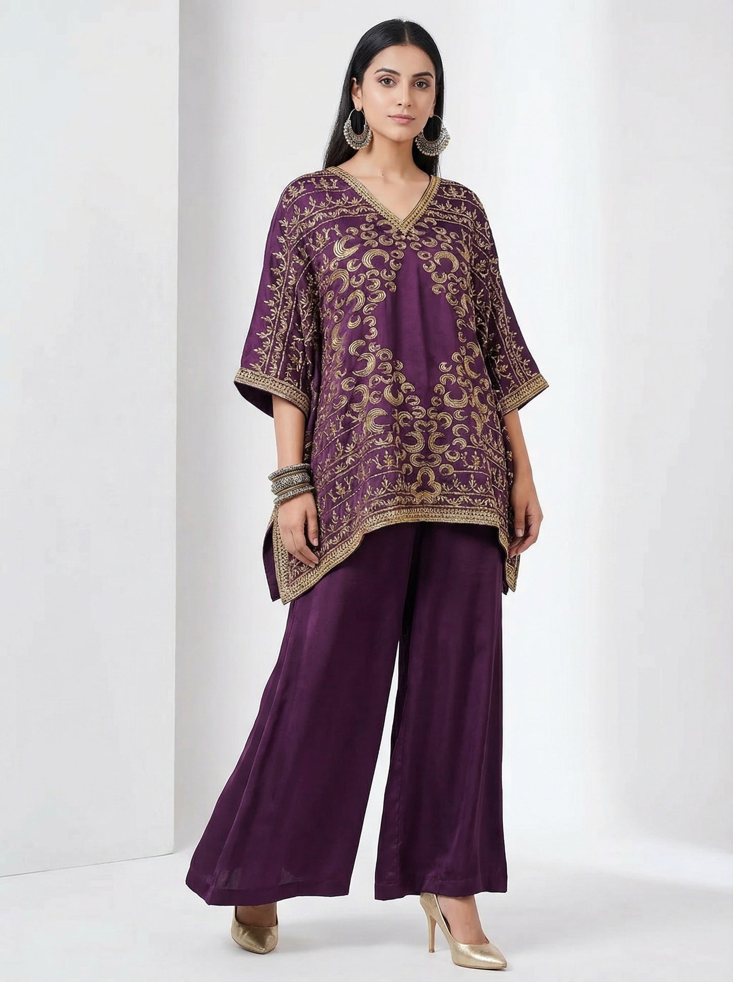 Indowestern Formal kaftan coordset
