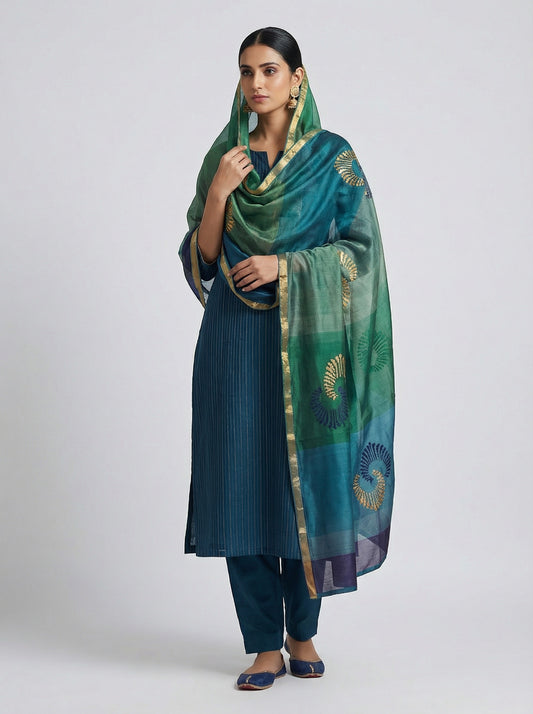 Formal chanderi Dupatta