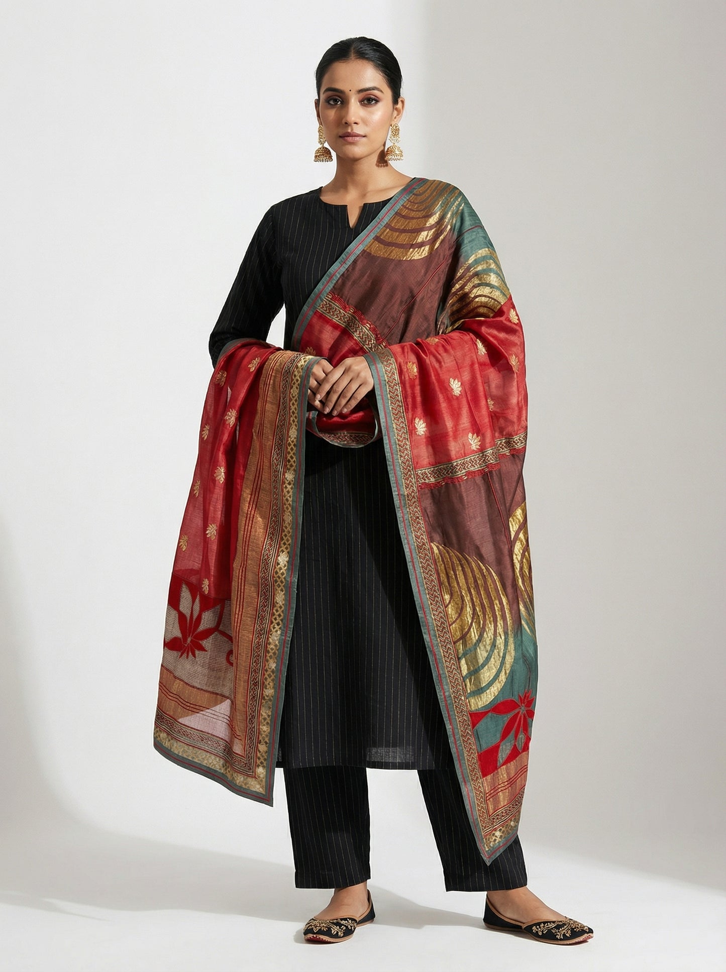 Formal chanderi Dupatta