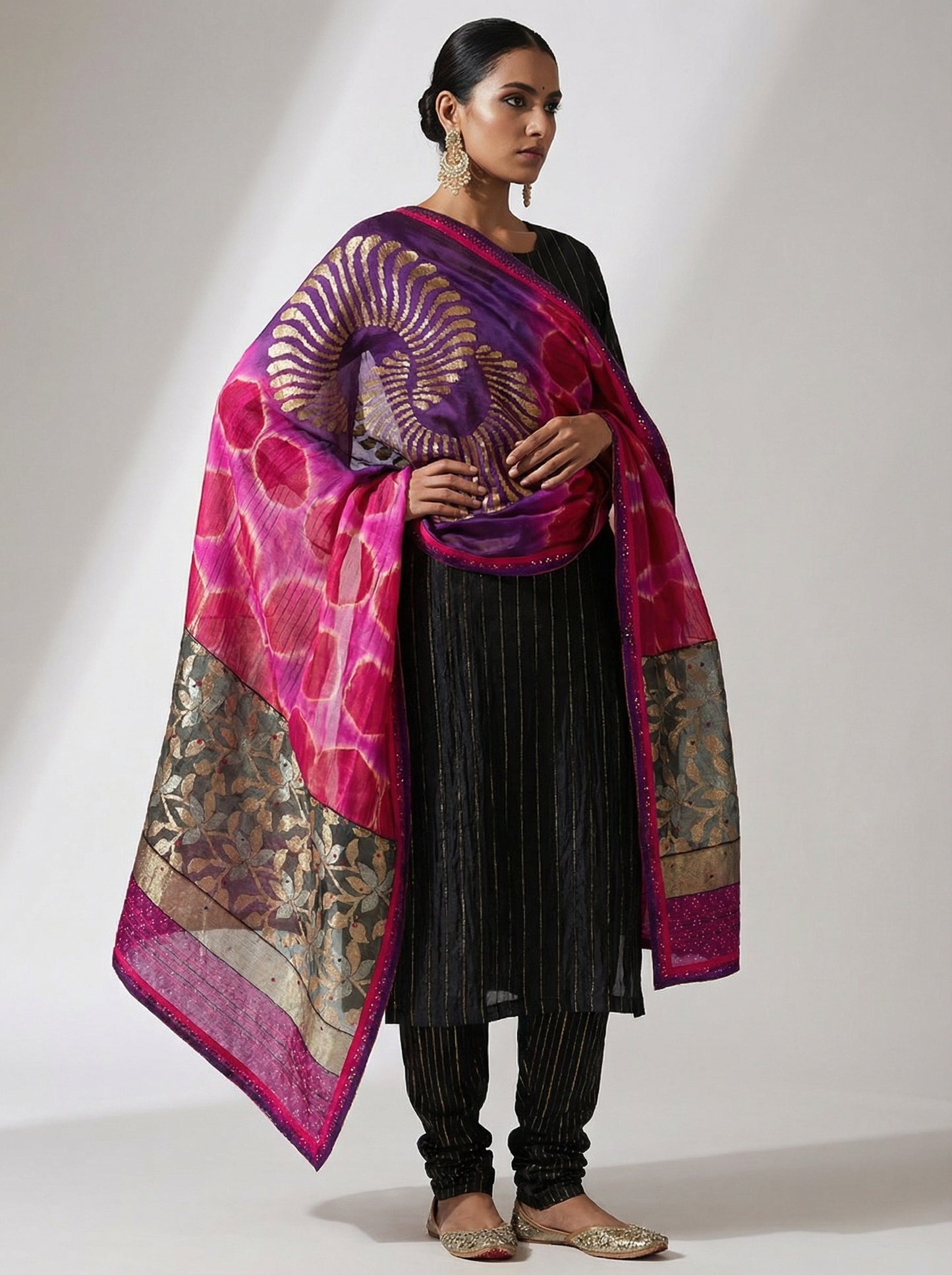 Formal chanderi Dupatta