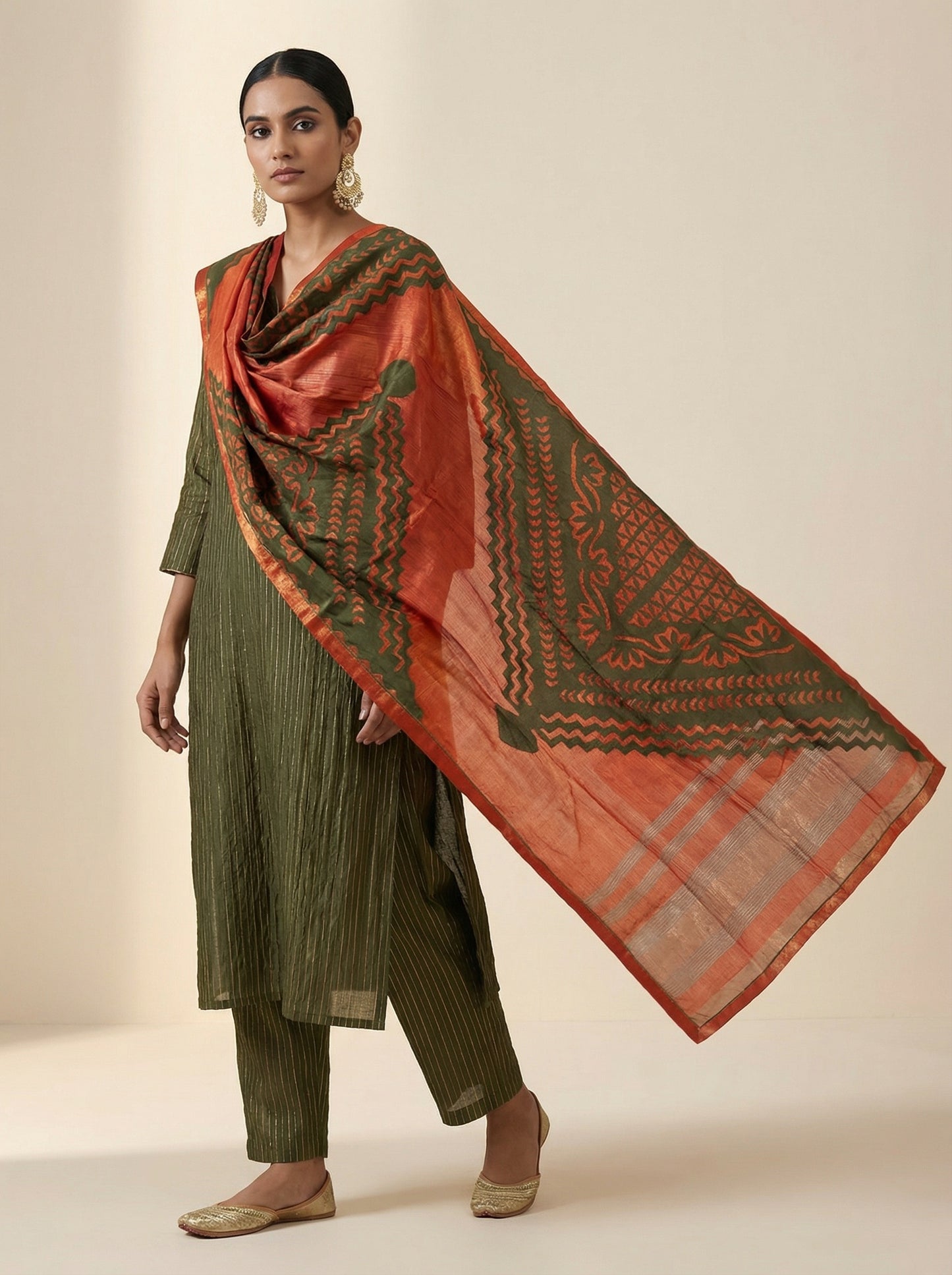 Formal chanderi Dupatta