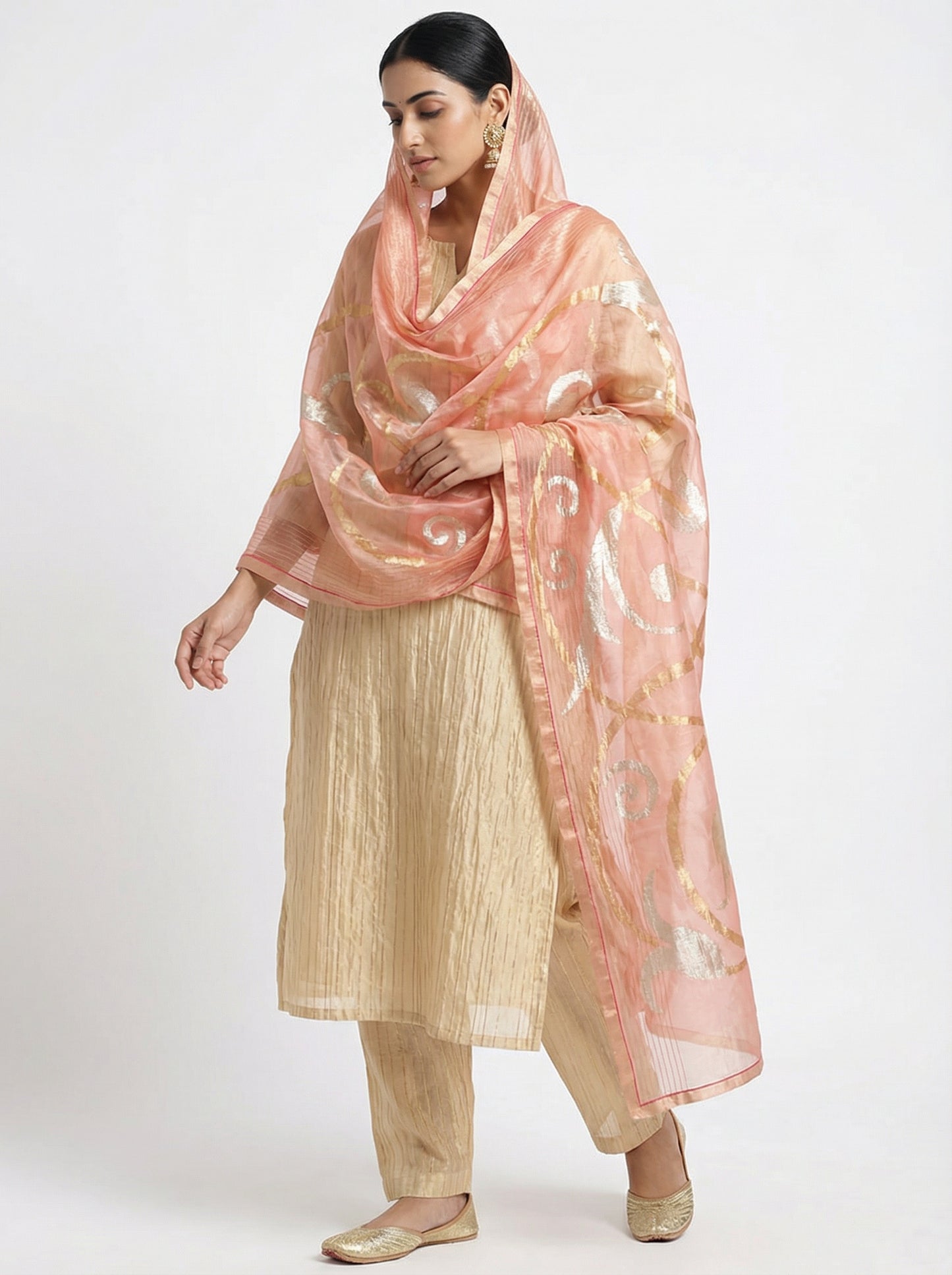 Formal chanderi Dupatta