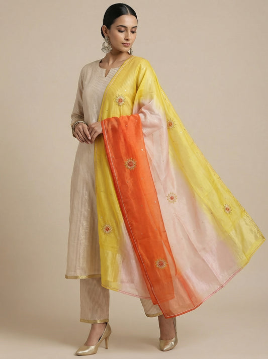 Formal chanderi Dupatta