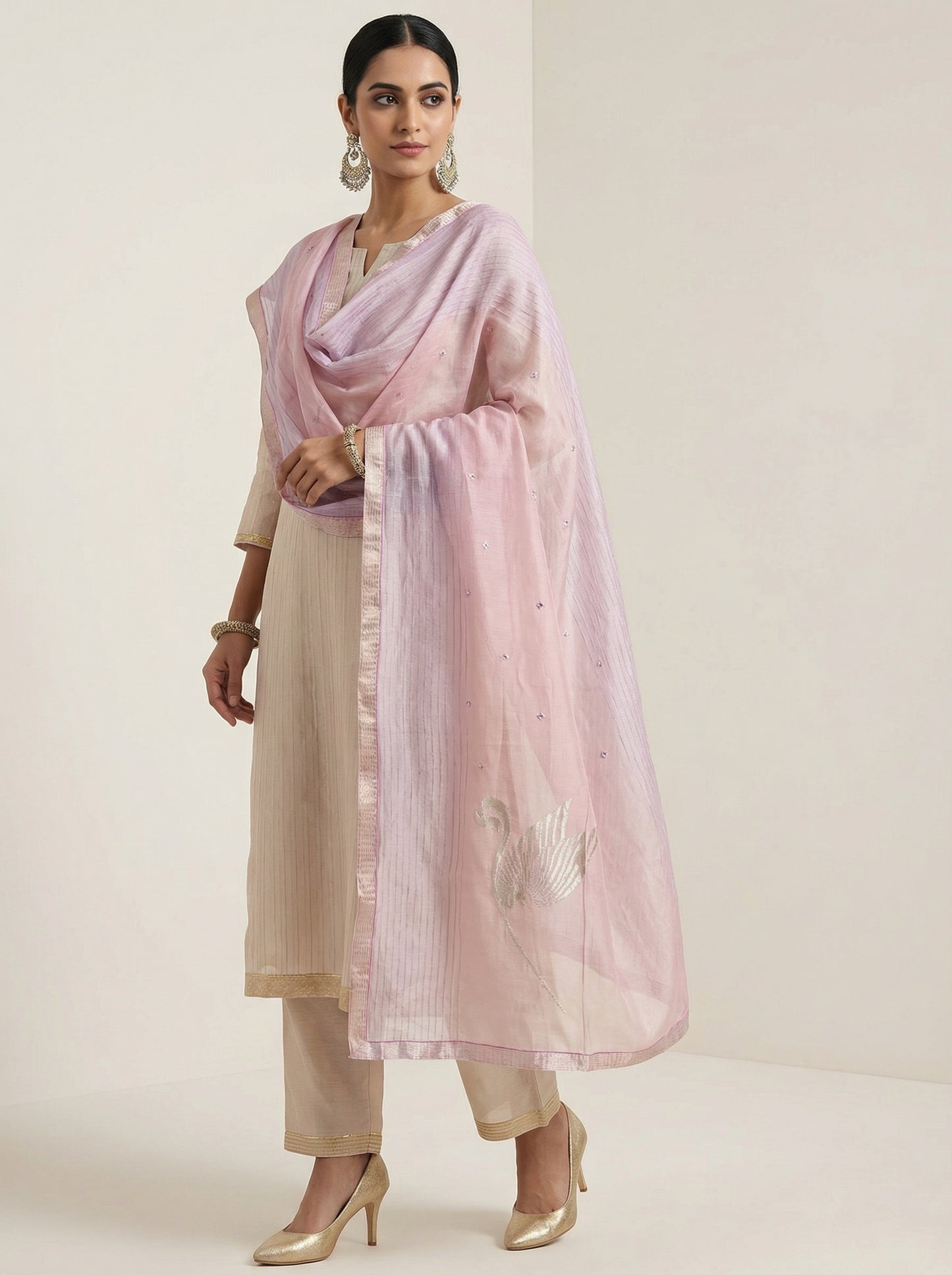 Formal chanderi Dupatta