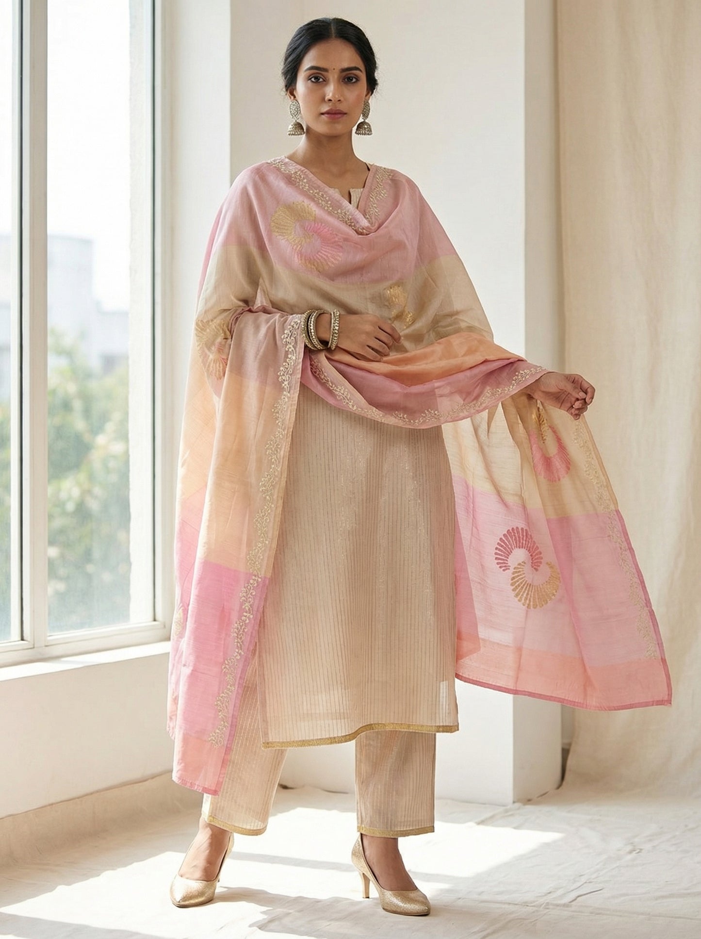 Formal Chanderi Dupatta