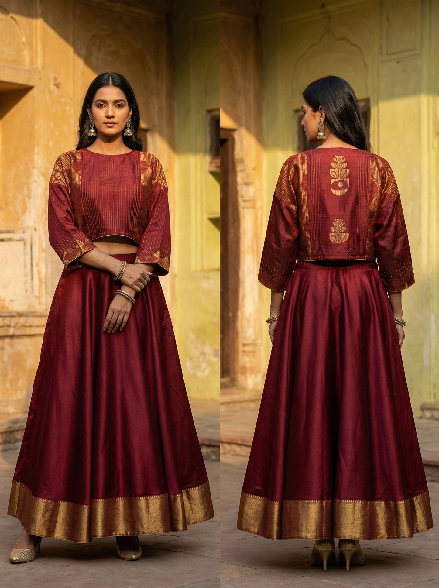 SemiStitched Formal Blouse