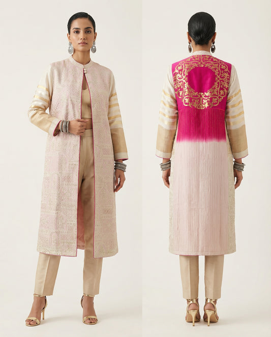 Stitched Embroidered formal jacket