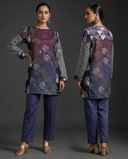 Semistitched Cotton Digital Printed Short Tunic