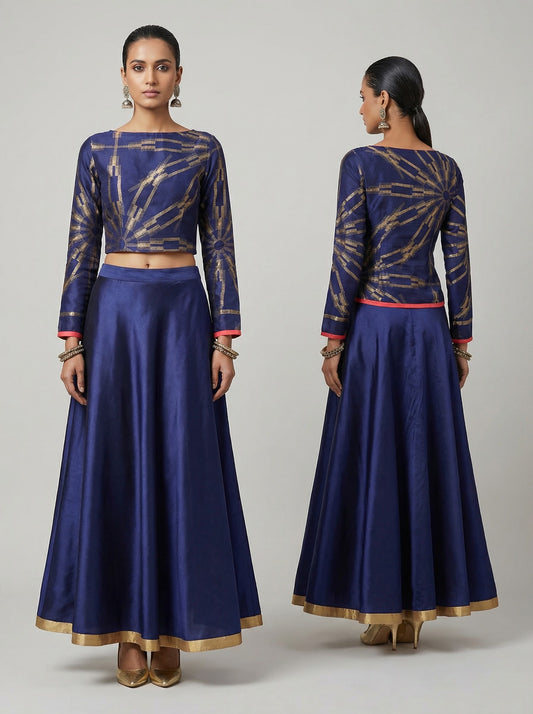 Semi stitched Formal Blouse (VKBL38)