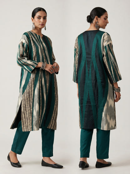 Semi Stitched Cotton Casual kurta