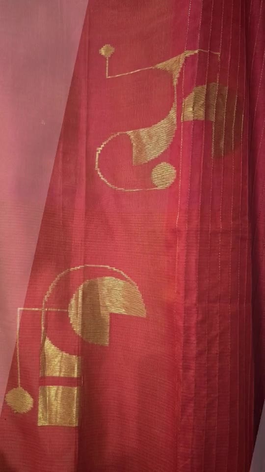 CHANDERI textile detail